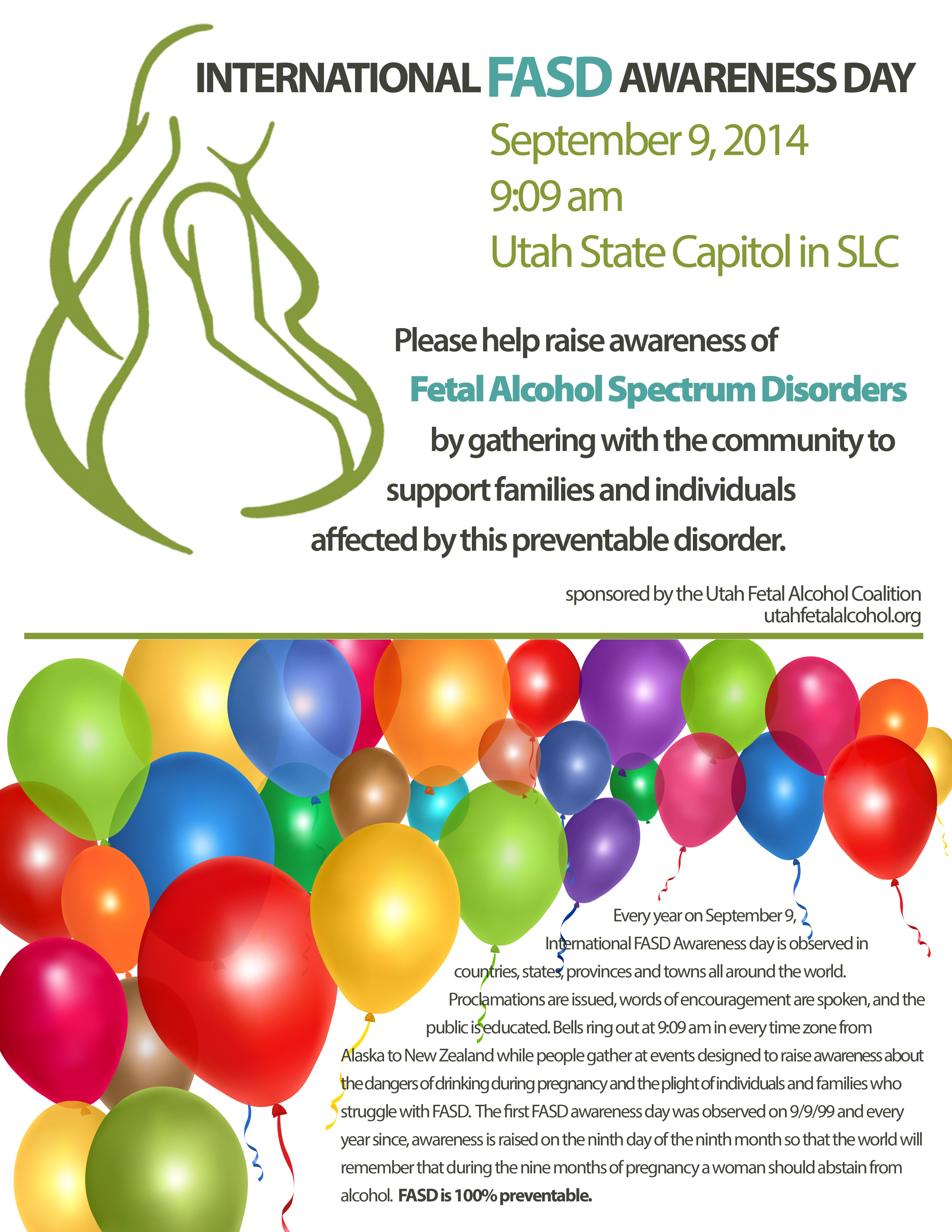 FASD Day poster FASD Day poster